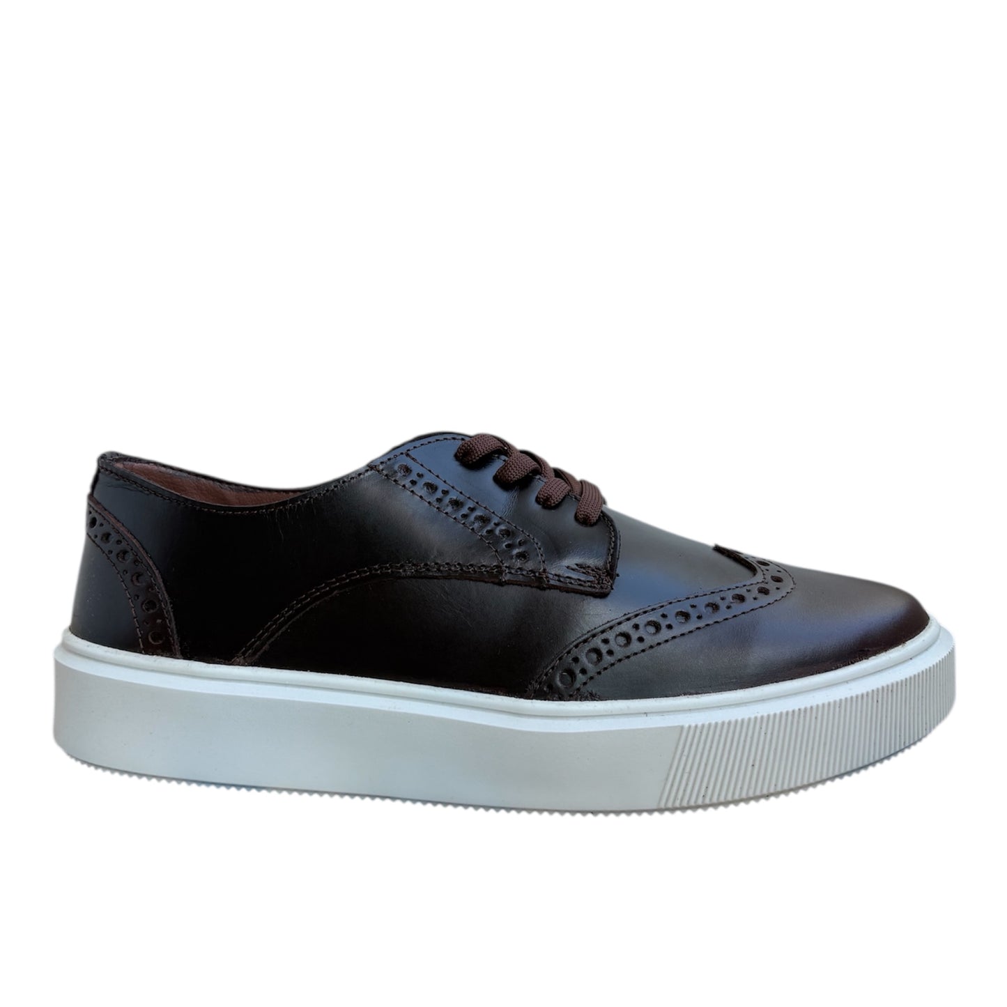 Tenis Casual Bostoniano Piel Sulkin Vino