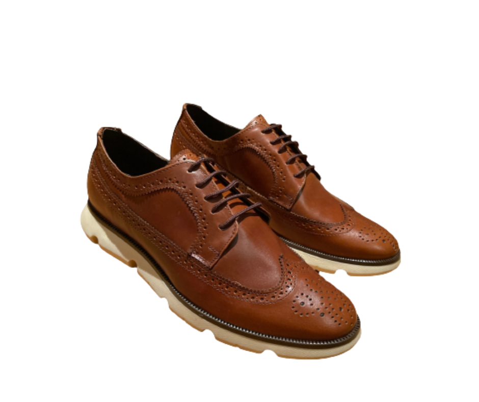 Zapato Casual Longwing Cafe Piel Real