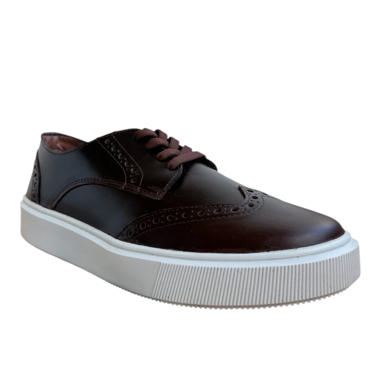 Tenis Casual Bostoniano Piel Sulkin Vino