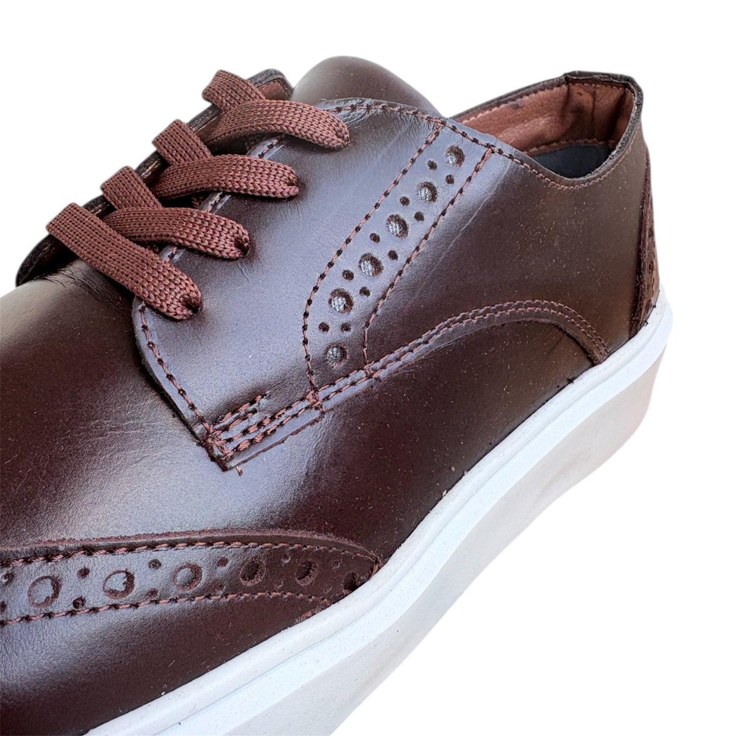 Tenis Casual Bostoniano Piel Sulkin Vino