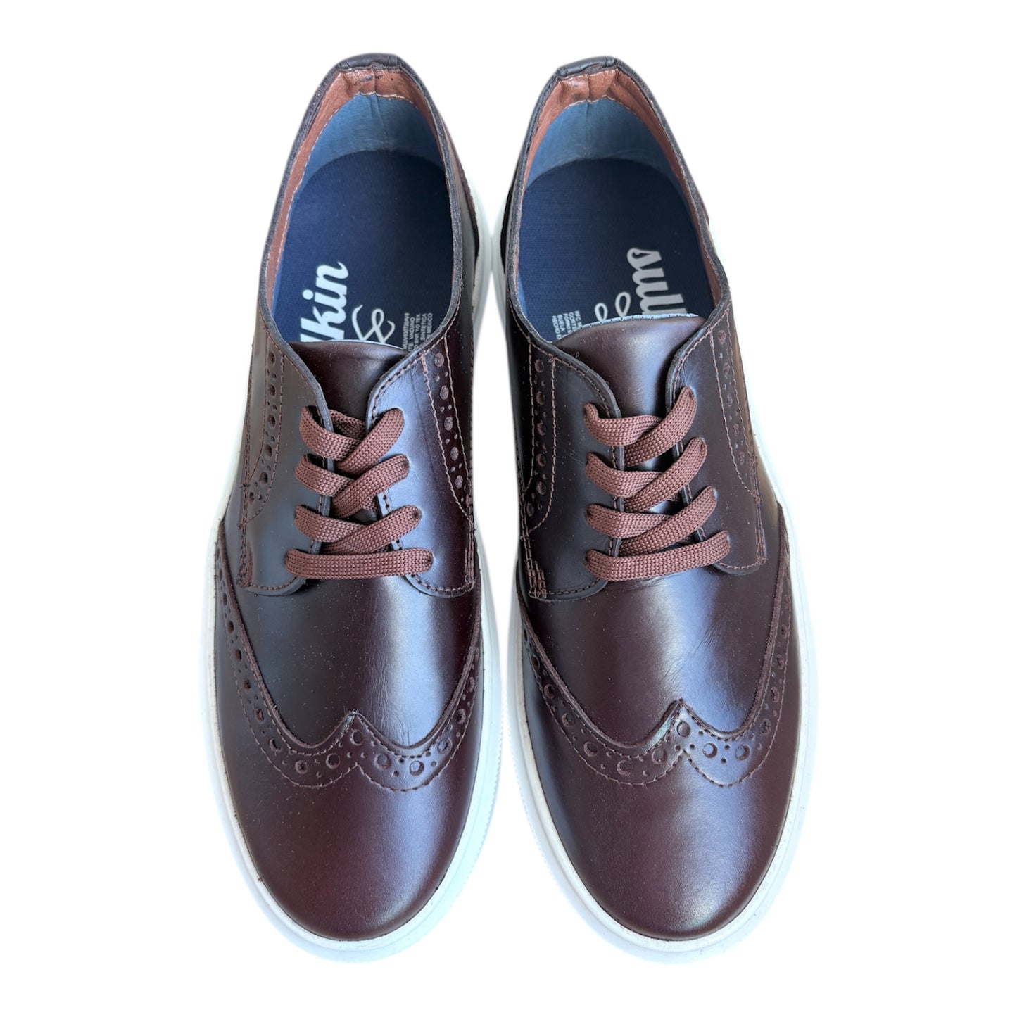 Tenis Casual Bostoniano Piel Sulkin Vino