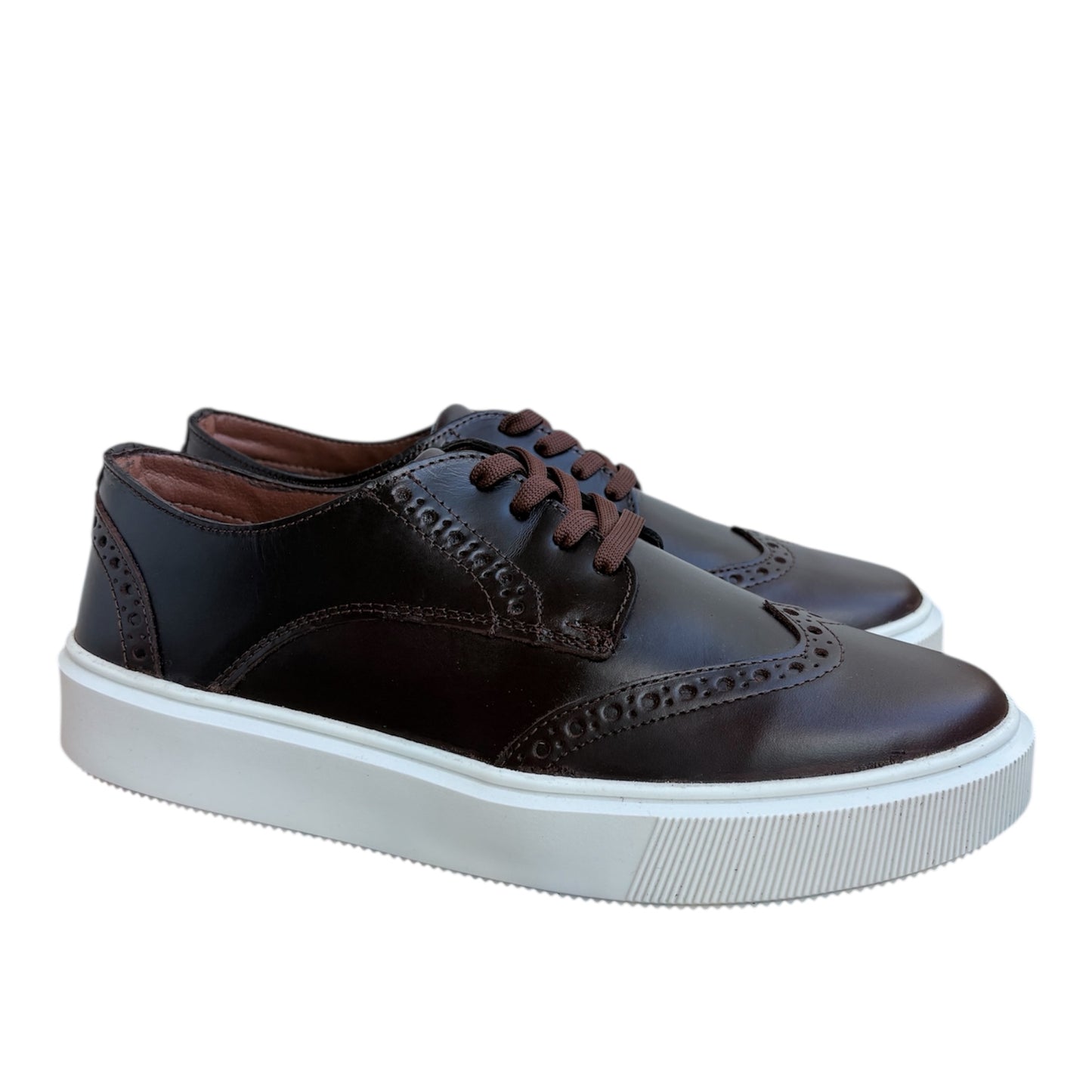Tenis Casual Bostoniano Piel Sulkin Vino