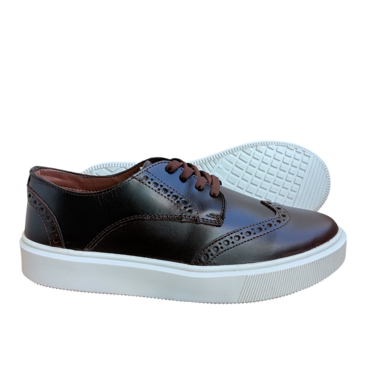 Tenis Casual Bostoniano Piel Sulkin Vino