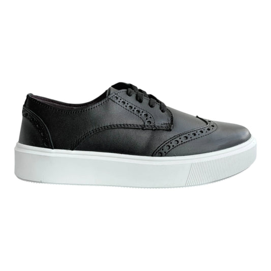 Tenis Casual Bostoniano Piel Sulkin Negro