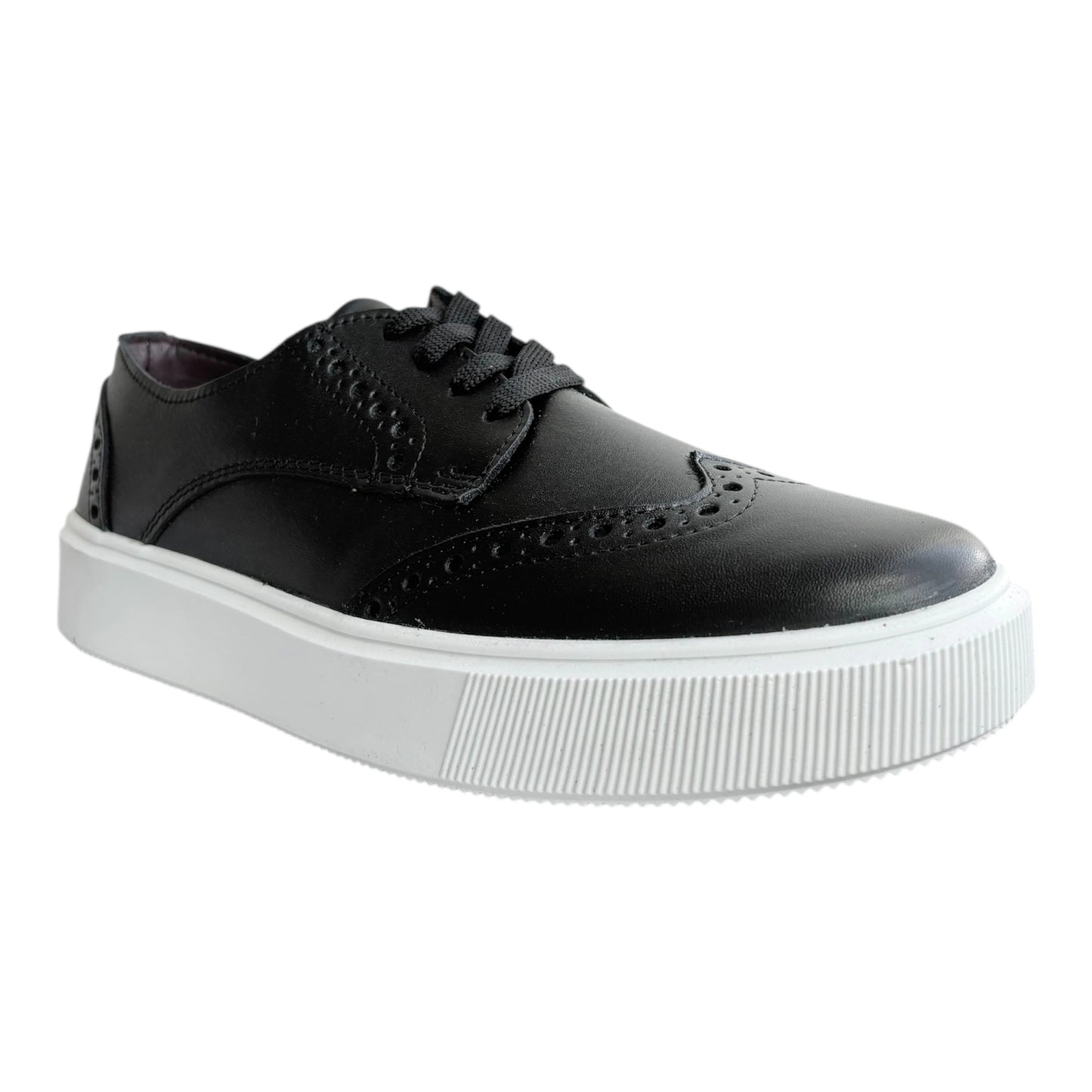 Tenis Casual Bostoniano Piel Sulkin Negro